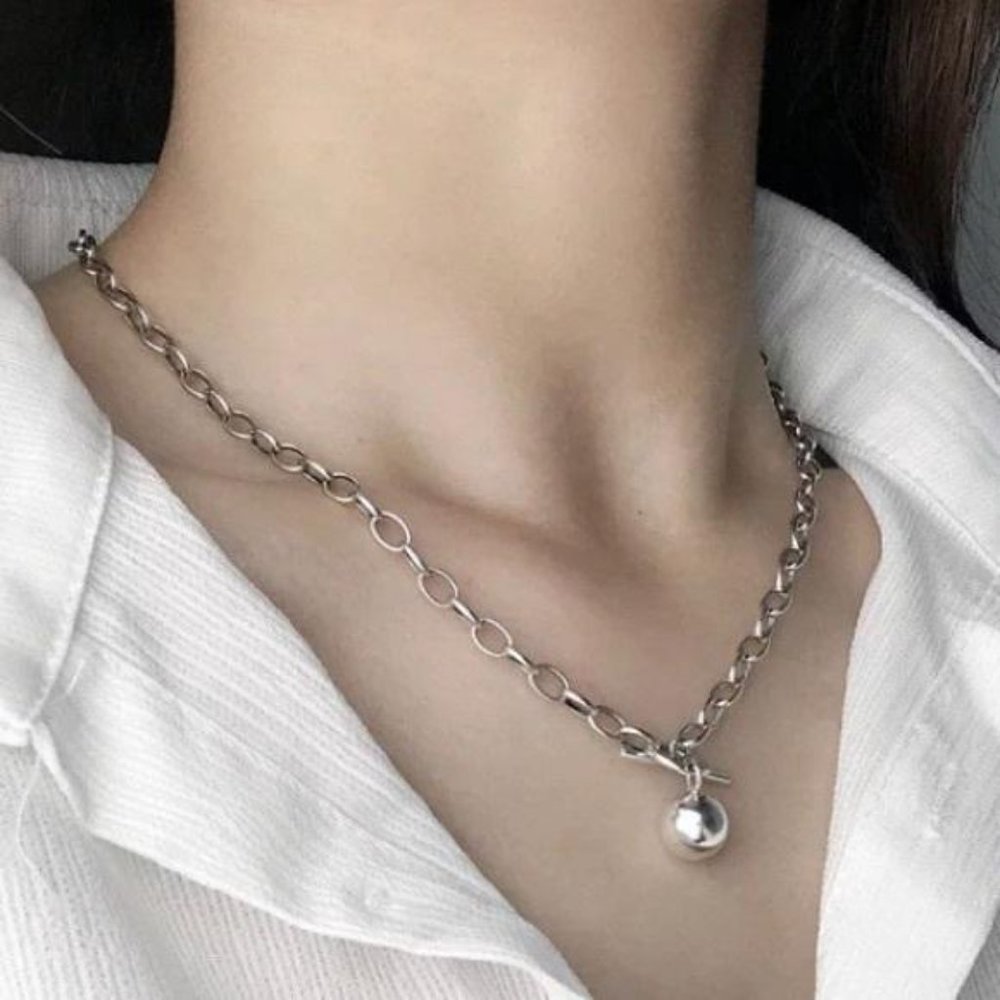 NEW 925 Sterling Silver Pendant Necklace, nice Necklace, cute Necklace - Picture 2 of 6